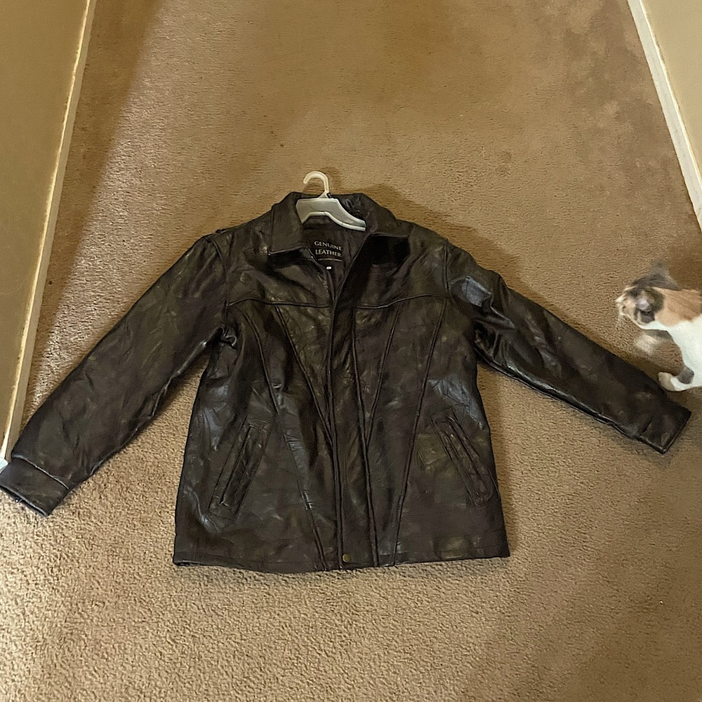 Men’s leather jacket